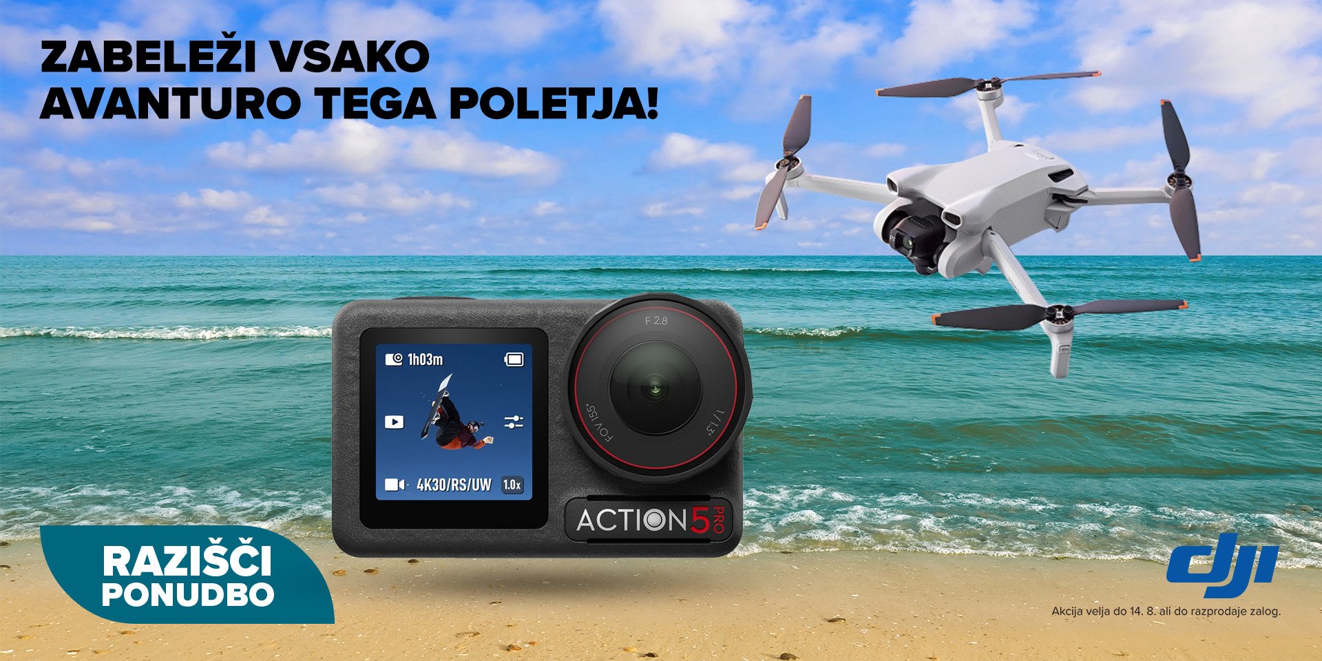 poletna akcija DJI